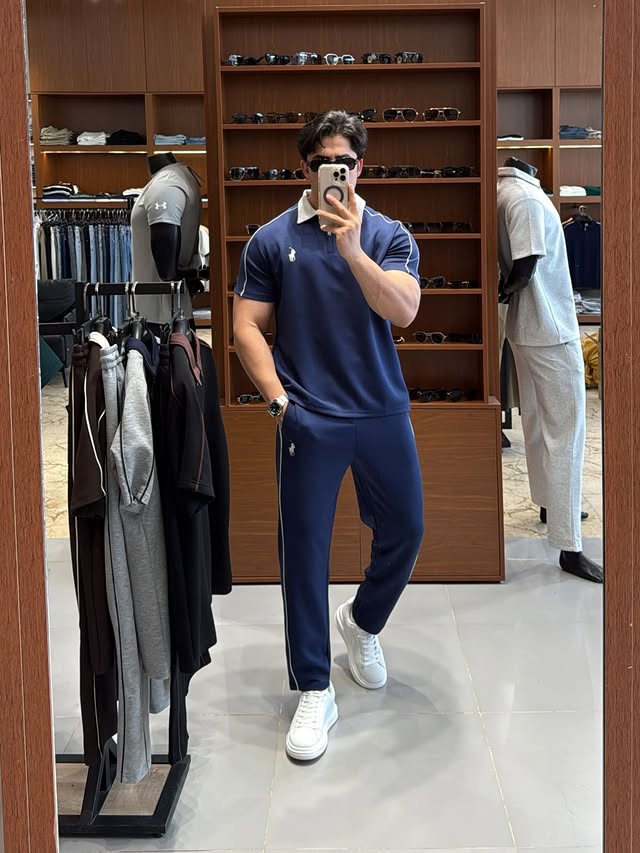 LI-90 | Monarch Terry Comfort Set – Refined Summer Fit