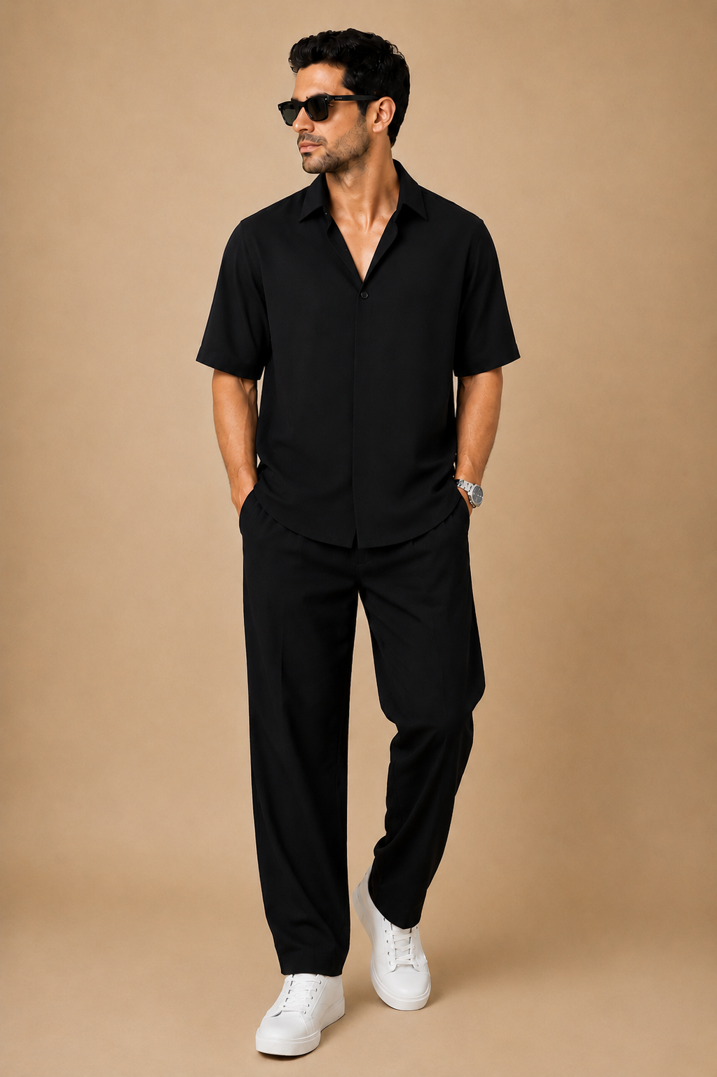 LI-158 | Noir Luxe Signature Co-Ord Set