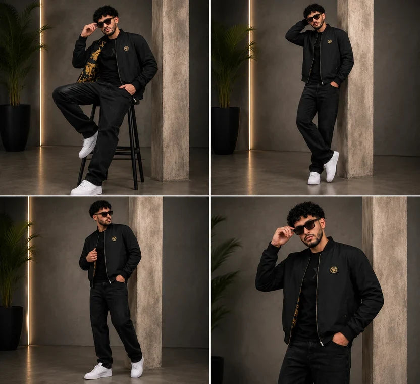 (CJ-33)  Premium Men's   Bomber Jacket