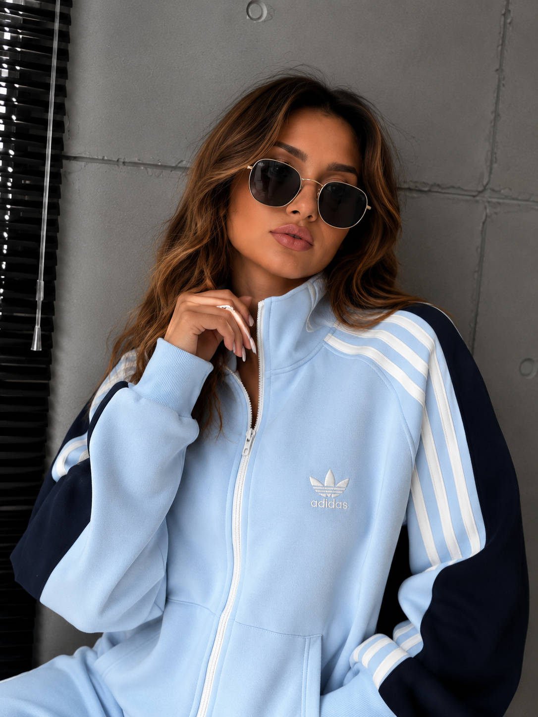 Women's Premium Fleece Tracksuit Set – Zip-Up Jacket & Jogger Co-Ord Set (D-1)