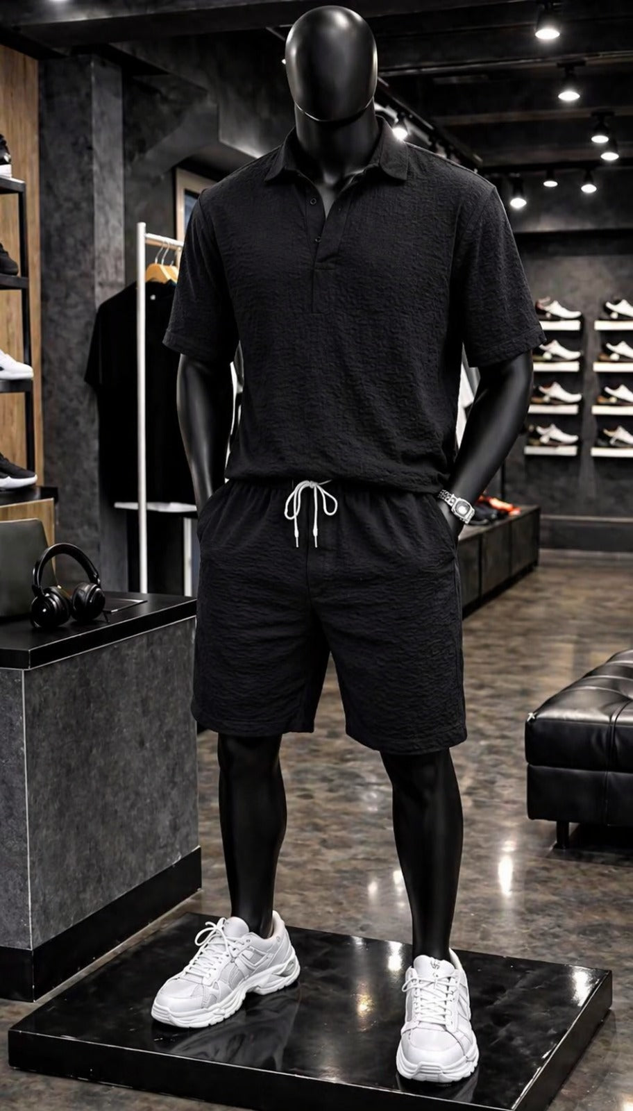 LI-89 MEN’S OBSIDIAN TEXTURE SET – ELITE SUMMER OUTFIT