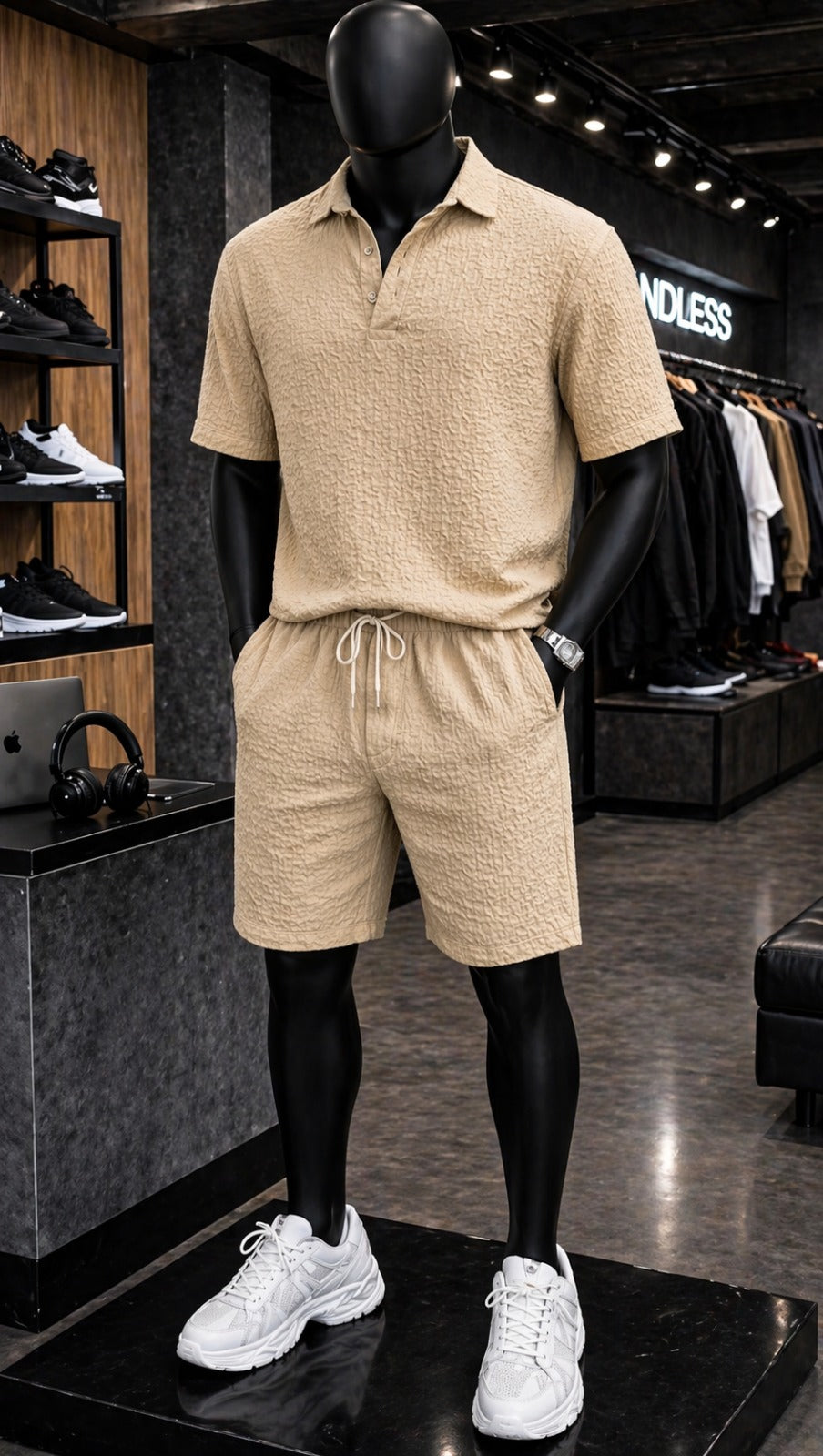 LI-89 MEN’S OBSIDIAN TEXTURE SET – ELITE SUMMER OUTFIT