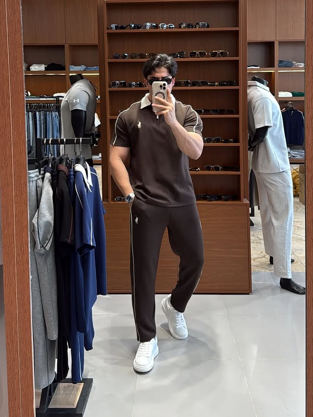 LI-90 | Monarch Terry Comfort Set – Refined Summer Fit