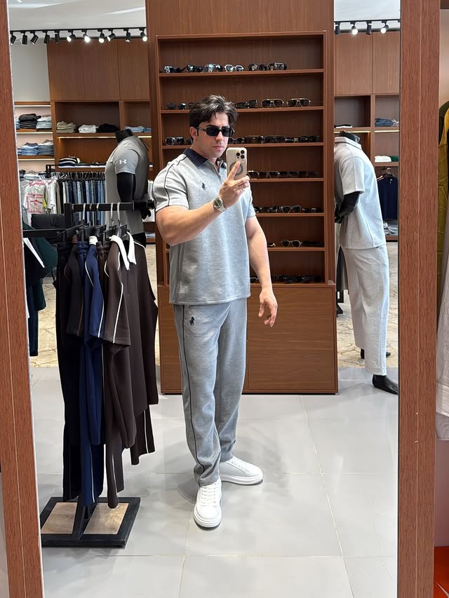 LI-90 | Monarch Terry Comfort Set – Refined Summer Fit