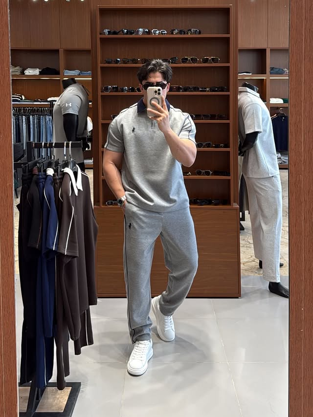 LI-90 | Monarch Terry Comfort Set – Refined Summer Fit