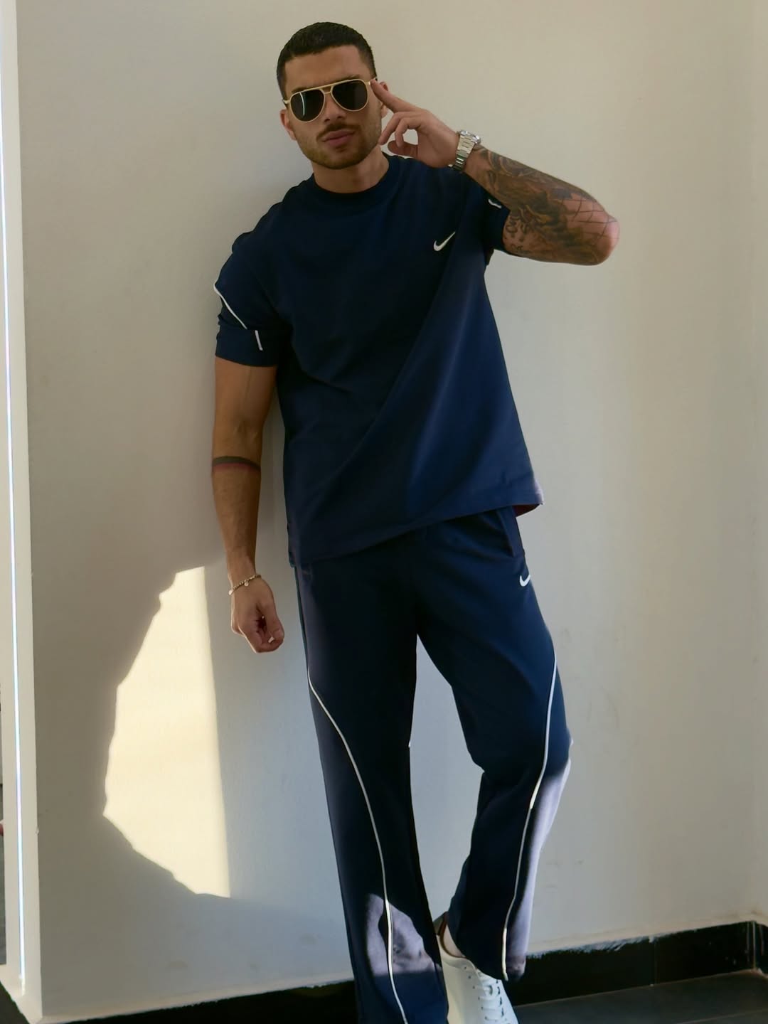 LI-82 MENS ATHLETIC TRACKSUIT- SLIM FIT ACTIVEWEAR SET