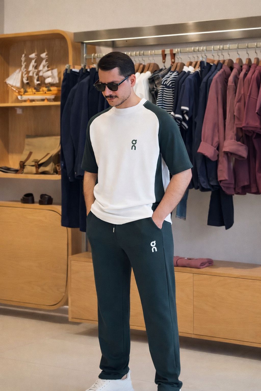 LI-81  MENS ATHLETIC TRACKSUIT- SLIM FIT ACTIVEWEAR SET