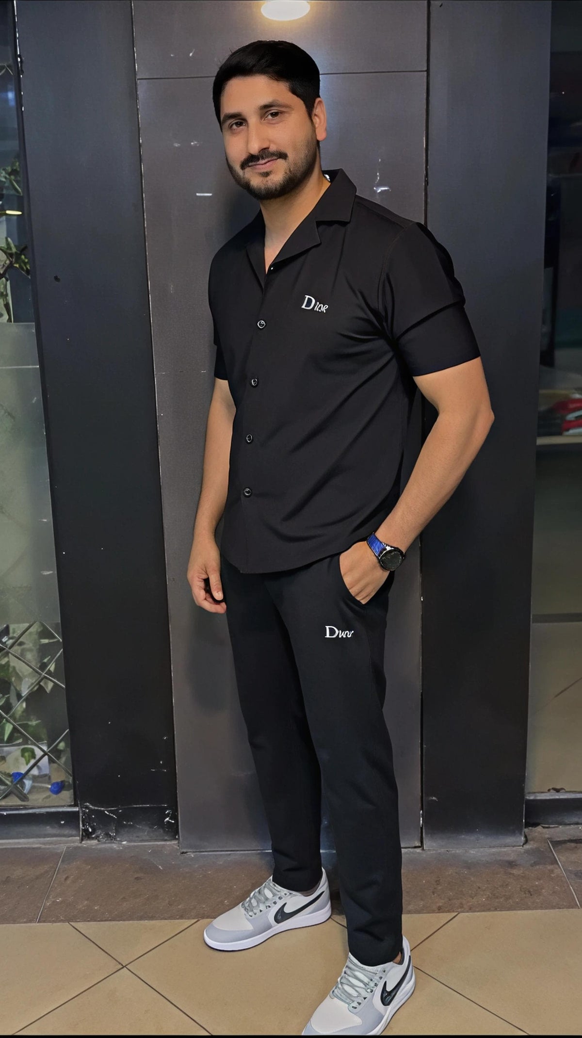 Q-01 Button-Down Chill Set – Classic Vibe